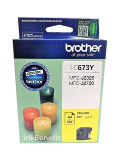 Buy LC673  Ink Cartridge Yellow in UAE