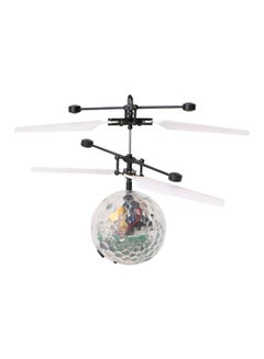 Buy Infrared Induction Colorful Led Disco RC Helicopter in Saudi Arabia