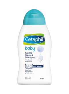 Buy Baby Gentle Wash And Shampoo - 300ml in UAE
