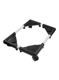 Buy Adjustable Stand For Refrigerator And Washing Machine Black/White Medium in Saudi Arabia