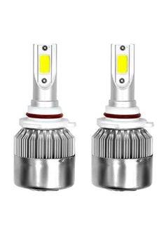 Buy 2-Piece LED Headlight Bulb Set in Saudi Arabia