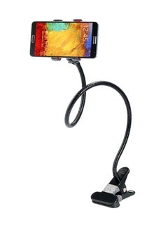 Buy Flexible Lazy Mobile Holder Mount Black in UAE