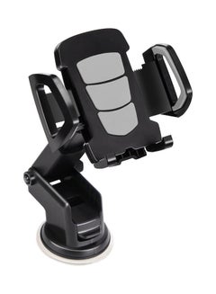 Buy Universal Long Arm Windshield Mobile Phone Cradle With Suction Cup For 3.5 6.5 Inch iPhone Smartphone Gps Black in Saudi Arabia