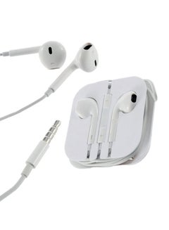 Buy In Ear Earphone For iPhone 5/5S/5C/6/6+ Plus 4/4S With Retina White in Saudi Arabia