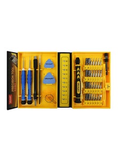 Buy 38-In-1 Precision Opening Tool Set Yellow/Blue/Black in Saudi Arabia