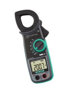 Buy Digital Clamp Meter Black/Green 204x81x36mm in Saudi Arabia