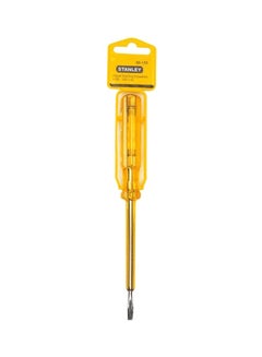 Buy Cushion Grip Testing Screwdriver Yellow/Silver in Saudi Arabia