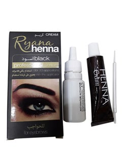 Buy Ryanna Henna Set For Eyebrows Black in UAE