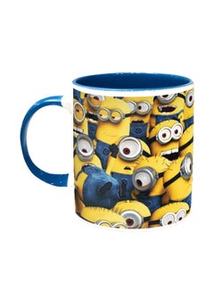 Buy Minions Design Ceramic Coffee Mug Multicolour in UAE