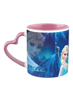اشتري Frozen Elsa Printed Ceramic Coffee Mug متعدد الألوان 11 أوقية في الامارات