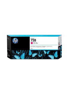 اشتري F9K16A HP 728  Ink Cartridge أرجواني في الامارات