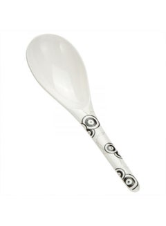 Buy Serving Spoon Black/White 24centimeter in UAE