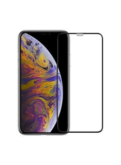 Buy Shock Proof Screen Protector For Apple iPhone XS Max Black/Clear in Saudi Arabia