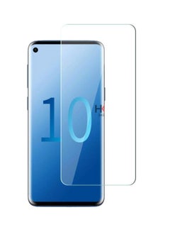 Buy Tempered Glass Screen Protector For Samsung Galaxy S10 Plus Clear in UAE