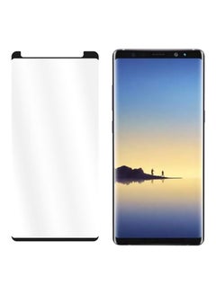 Buy Tempered Glass Screen Protector For Samsung Galaxy Note9 Black/Clear in Saudi Arabia