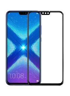 Buy 5D Tempered Glass Screen Protector For Huawei Honor 8X Black/Clear in Saudi Arabia