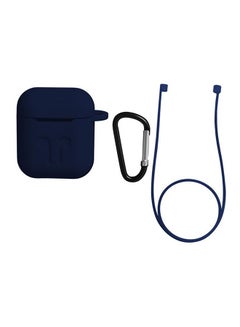 Buy Case Cover For Apple AirPods Blue in UAE