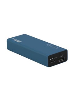 Buy 10000 mAh Ultra-Slim 10000mAh USB Input/Output Power Bank Blue in Saudi Arabia