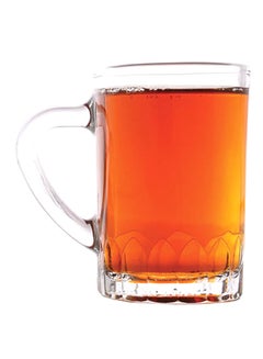 اشتري مجموعة أكواب شاي زجاجية فرنسية بايلا سيف من 6 قطع شفاف في السعودية