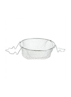 Buy Harmony Fry Basket Silver 33 x 23 x 9.5cm in UAE