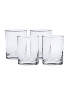 Buy 4-Piece Harmony Tumbler Set Clear 12ounce in UAE