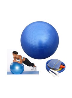 Buy Anti Burst Sports Swiss Yoga Aerobic Body Fitness Ball 65cm in UAE