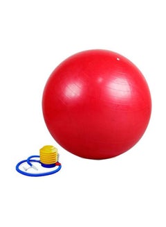 اشتري كرة سويسرية مضادة للتمزق لتمرينات الصالة الرياضية وتدريبات اليوجا واللياقة البدنية أثناء الحمل 95سنتيمتر في السعودية