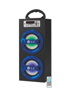 Buy Rechargeable Bluetooth Speaker Blue/Black in Saudi Arabia