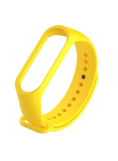 Buy Replacement Strap For Xiaomi Mi Band 3 Yellow in Egypt