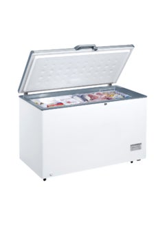 Buy Chest-Freezer 440 Liter Gross Volume, Rectangular Deep-Freezer With Sliding Glass Door, Lock And Key, Wheels, 130 X 67 X 84 Cm, 1 Year Warranty 450 L SGF444HM White/Grey in UAE