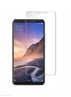 Buy Tempered Glass Screen Protector For Xiaomi Mi Max 3 Clear in UAE