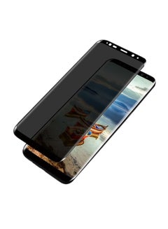 Buy Tempered Glass Screen Protector For Galaxy S8 Plus Black in UAE