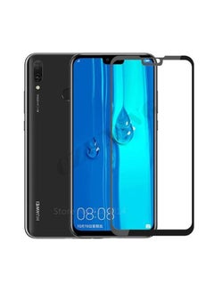 اشتري 5D Glass Screen Protector For Huawei Y9 (2019) أسود / شفاف في الامارات