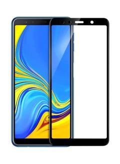 Buy 5D Tempered Glass Screen Protector For Samsung Galaxy A9 (2019) Clear/Black in UAE