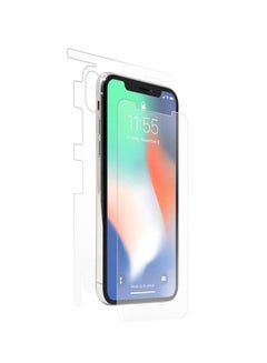 Buy Tempered Glass Screen Protector For Apple iPhone XS Max Clear in UAE