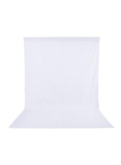 Buy 1.6 X 3M / 5 X 10Ft Photography Studio Non-Woven Backdrop / Background Screen 3 Colors For Option Black White Green in UAE