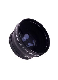 Buy HD Wide Angle Macro Lens For Dslr Camera Black in Saudi Arabia