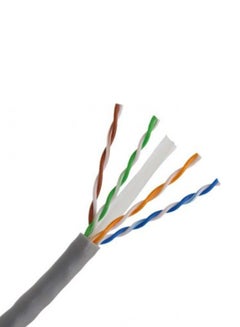 Buy RJ45 Cat 6 Ethernet Cable Grey in Saudi Arabia
