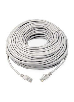 Buy RJ45 Cat6 Ethernet Cable Grey in UAE