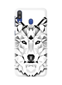 Buy Matte Finish Slim Snap Case Cover For Samsung Galaxy M20 Poly Wolf in UAE