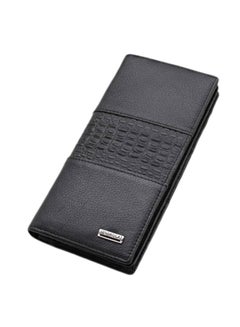 Buy Leather Multifunctional Wallet Black in UAE
