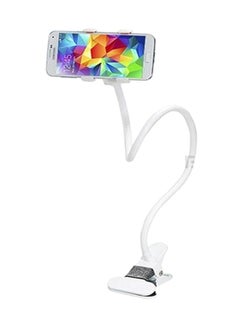 Buy Rotating Bracket Stand Mount Mobile Holder White in UAE