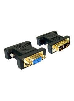 Buy VGA-Monitor To DVI-Out Adapter Black in UAE