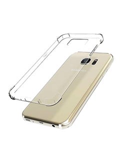 Buy Silicone Protective Case Cover For Samsung S7 Edge Clear in Saudi Arabia