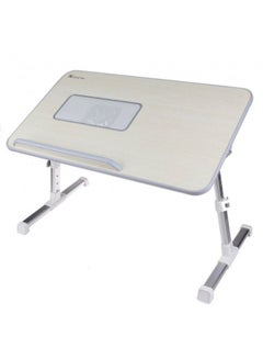 Buy E-Table Foldable Laptop Cooling Pad A8 - Gray in Saudi Arabia