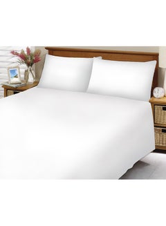 Buy 3-Piece Double Size Bedding Set Cotton Blend in UAE