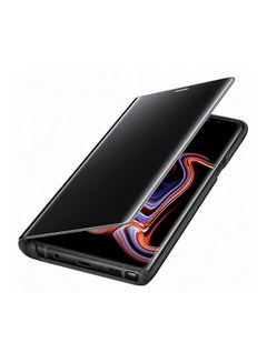 Buy Clear View Flip Cover For Samsung Galaxy Note9 Black in Saudi Arabia