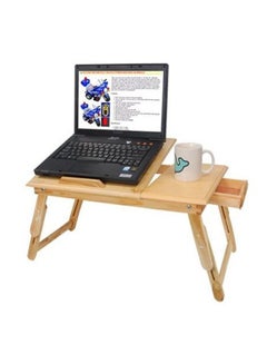 Buy Portable Laptop Table With Cooling Fan in UAE