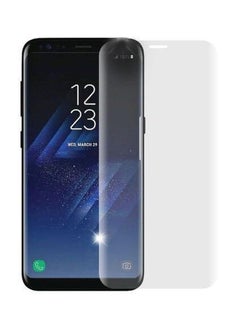 Buy Tempered Glass Screen Protector For Samsung S8 Plus Clear in UAE