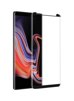 Buy 3D Tempered Glass Screen Protector For Samsung Galaxy Note 9 Clear/Black in Saudi Arabia
